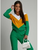 Women\'s green tracksuit set FI581 - Online store - Boutique